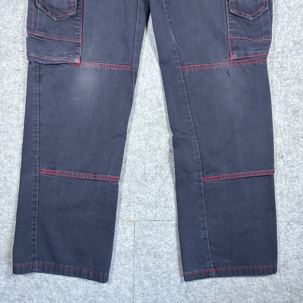 Big Bill FR Cargo Pants Mens 30x30 Navy Blue Westex UltraSoft Flame Resistant - Picture 9 of 16